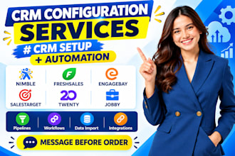 setup salestarget jobby zarina sales journey nimble freshsales engagebay twenty