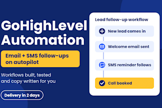 set up gohighlevel automation workflows for email