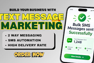 send bulk sms marketing, text message marketing, sms blast and sms