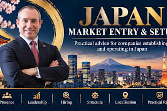 review your japan market entry and setup plan