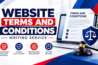 write website terms and conditions for your business