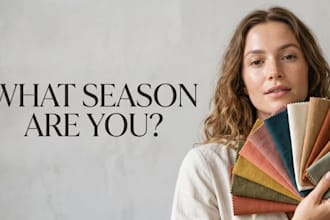 do your seasonal color analysis and personal color palette