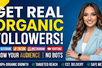 grow facebook page organically instagram grow tiktok increase organic engagement