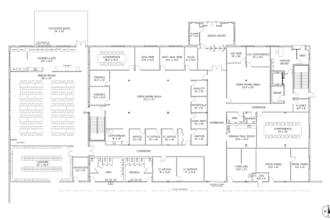 draw and review commercial complex renovation plan, office layout,space planning