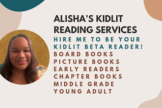beta read your kidlit book