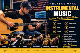 produce custom instrumental tracks