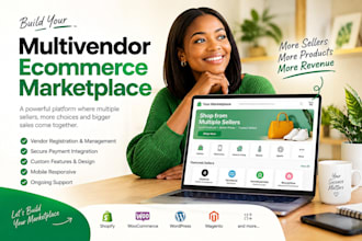 build a multivendor ecommerce marketplace website with vendor dashboard