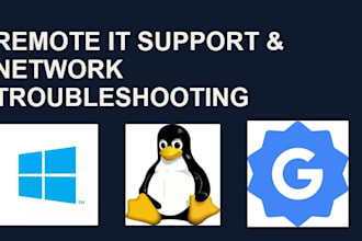 be your remote IT support specialist and network troubleshooter
