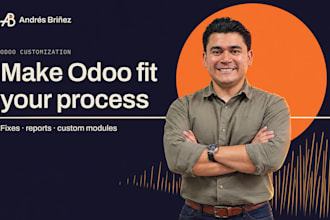 do odoo customization, fixes, reports, automations and custom modules