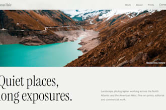 create a personal portfolio website