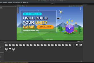 built you a full unity game