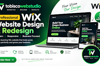 provide wix website design and redesign
