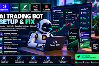 grok ai trading bot polymarket kalshi n8n grox xai api sales agent crm robinhood