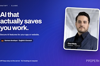integrate chatgpt or claude ai into your app or website
