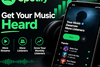 promote your spotify music to increase your spotify followers spotify streams