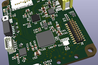 design automotive can bus obd can fd k line lin and stm32 interface pcb hardware