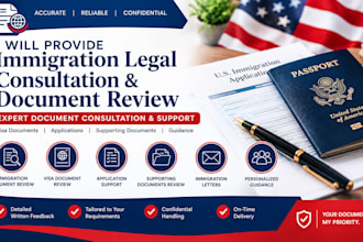 provide immigration legal consultation and document review