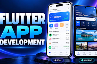 build your ios and android app with flutter or flutterflow