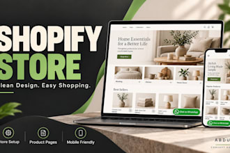 build a responsive shopify store with product pages