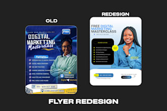 redesign your flyer for better clarity and more conversions