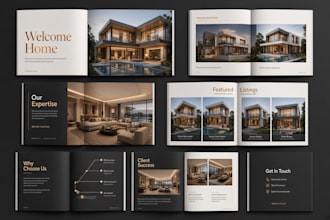 do real estate property brochure listing presentation buyer seller guide packet
