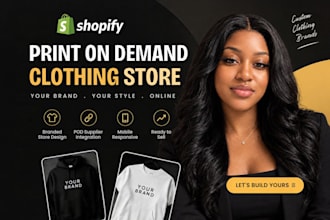 design apparel shopify store design shopify print on demand clothing store