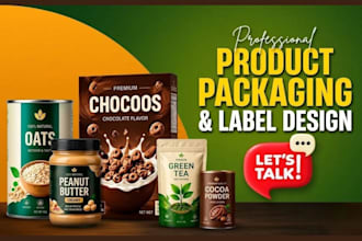 do product packaging box design and amazon packaging design