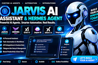 jarvis ai assistant hermes agent grok ai jarvis jasper ai grok x ai telegram bot