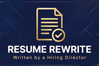 rewrite your resume as a hiring director who screens resumes daily