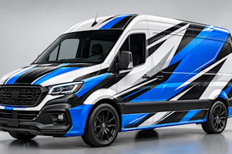 design custom car wrap vehicle graphics car decals and branding