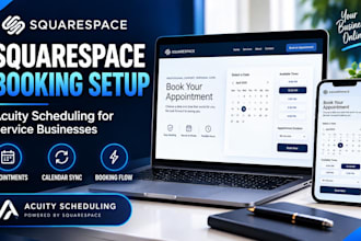 set up squarespace acuity scheduling online booking for squarespace businesses