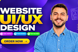 design figma website design, website UI UX, figma design, figma landing page
