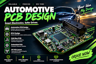 design automotive pcb, ecu design, can bus pcb, embedded pcb, rf pcb layout