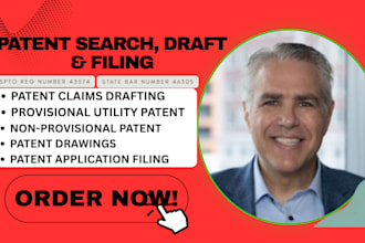 search, draft and file your patent application