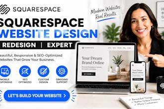 do squarespace website design, squarespace redesign, squarespace website expert