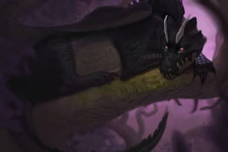 draw dungeons and dragons art