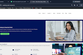 build a wordpress website