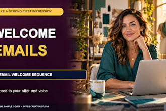 write 3 welcome emails for your small business