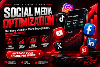 optimize your social media profiles for SEO and engagement