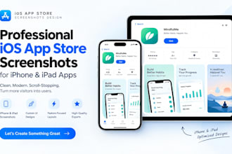 create ios app store screenshots for iphone and ipad apps