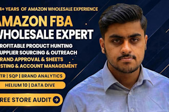 manage amazon wholesale store with product hunting and more