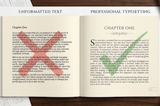 do KDP book formatting and deliver a print ready PDF for self publishing authors