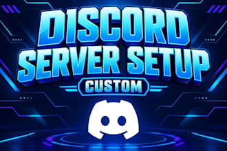 set up a custom discord server with roles and bots