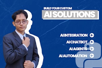 build custom ai solutions using python