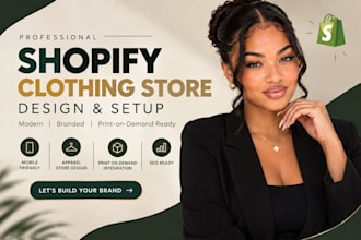 design print on demand shopify clothing store design apparel shopify store