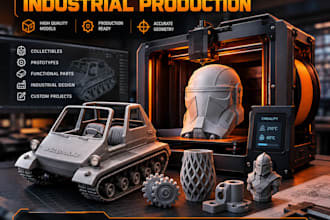 make models for 3d printing and manufacturing