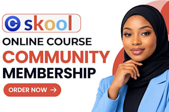 setup skool online community setup circle so community site skool online course
