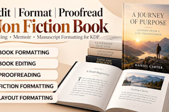 edit format proofread non fiction book editing memoir manuscript formatting kpd