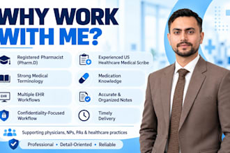 be your professional US healthcare medical scribe