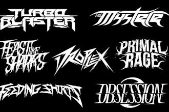 make professional band logo for all genre
